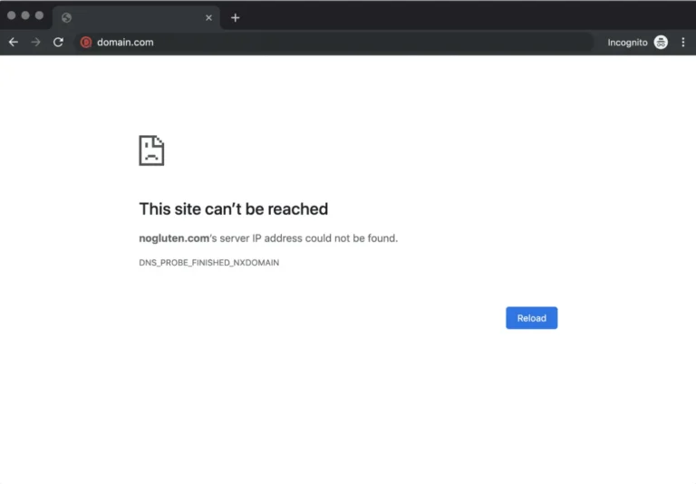 DNS_PROBE_FINISHED_NXDOMAIN-error in chrome